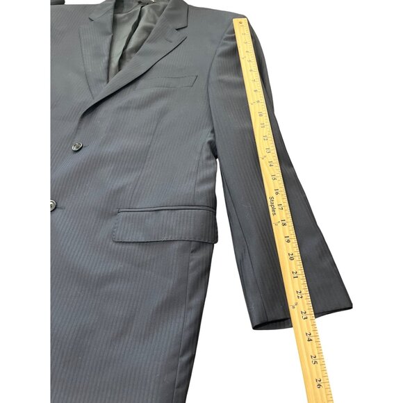 Gianni Manzoni Mens Blazer Super 150s Virgin Wool Italy Cessilstrona Size 42 - Picture 4 of 10